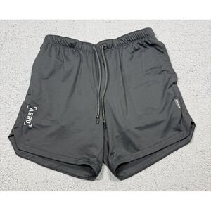 ASRV Shorts Mens M Black Lined Running Training 5 Inseam Gym Athletic Stretch